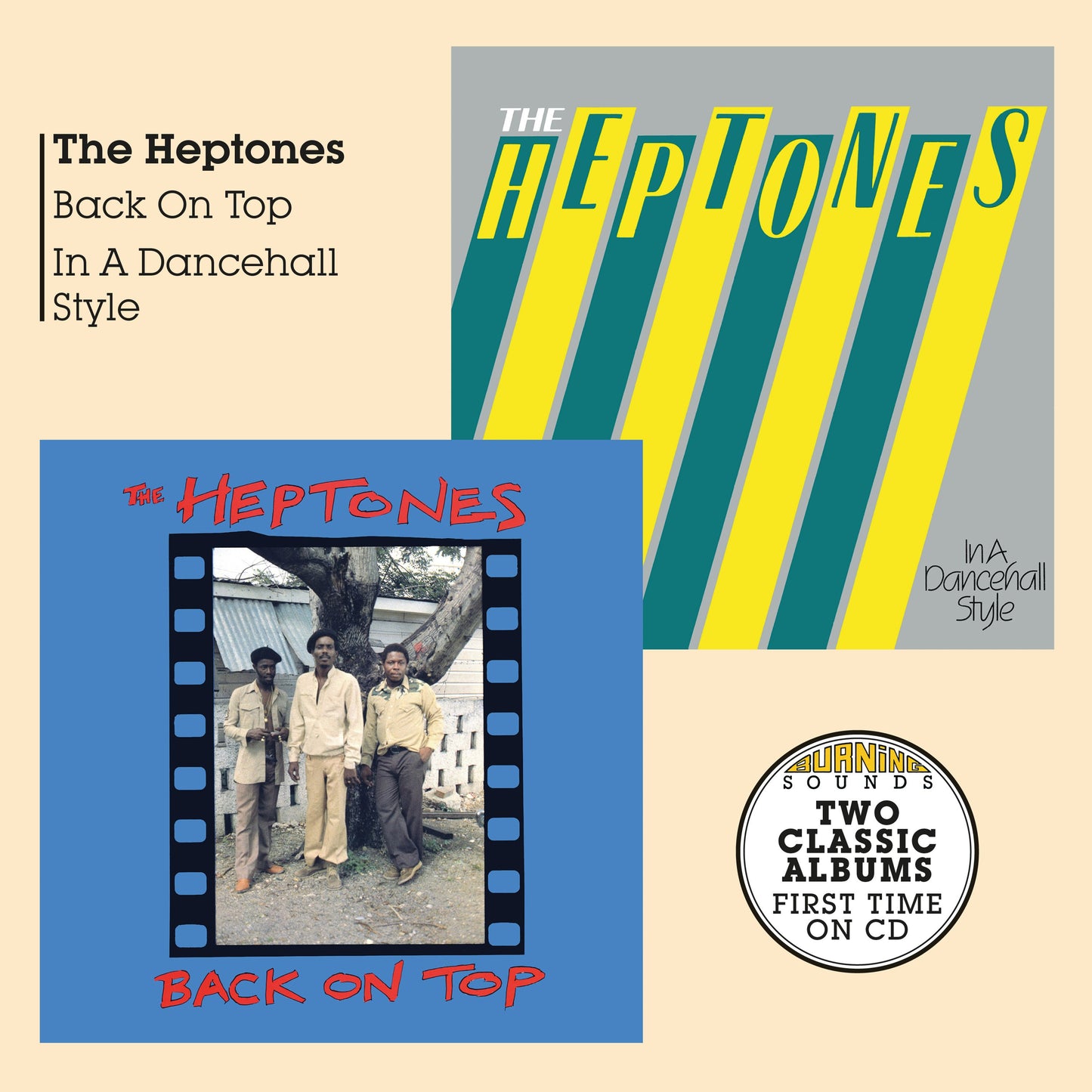 HEPTONES - BACK ON TOP + IN A DANCEHALL STYLE