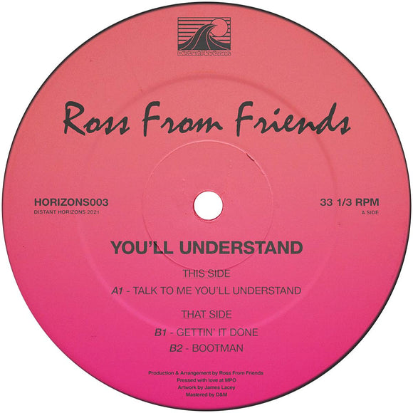 Ross From Friends - You’ll Understand [pink marbled vinyl]