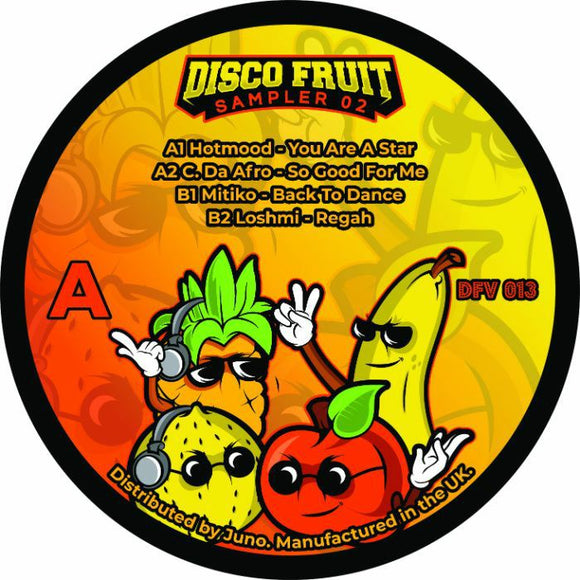 HOTMOOD / C DA AFRO / MITIKO LOSHMI - Disco Fruit Sampler 02