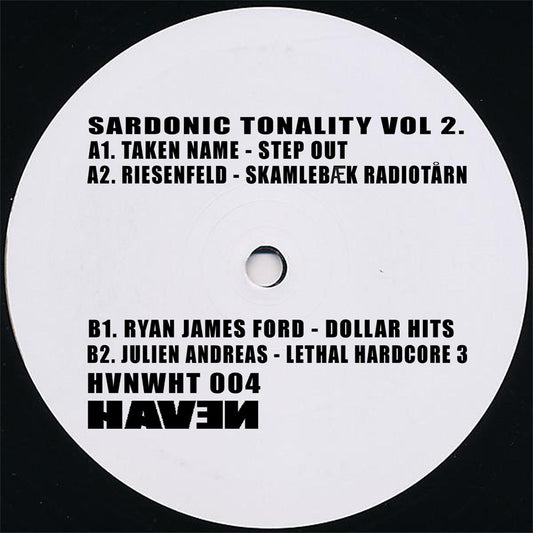 TAKEN NAME/REISENFELD/RYAN JAMES FORD/JLUIEN ANDREAS - Sardonic Toniality Vol 2 (hand-stamped 12")