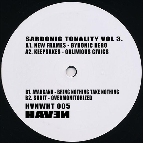 Various Artists - Sardonic Tonality Vol 3 [hand-stamped]
