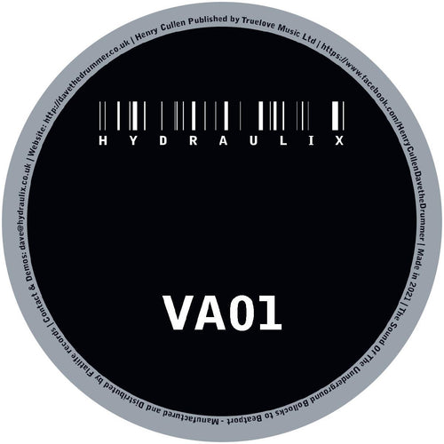 Various Artists - HYDRAULIX VA01 [clear red vinyl / label sleeve]