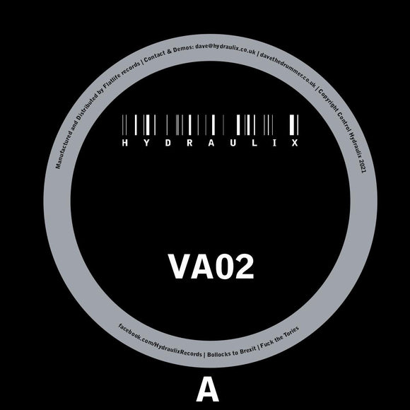 Various Artists - Hydraulix VA02 [clear blue vinyl / label sleeve]