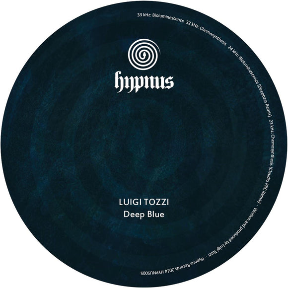 Luigi Tozzi / Deepbass / Claudio Prc - Deep Blue [embossed discosleeve]