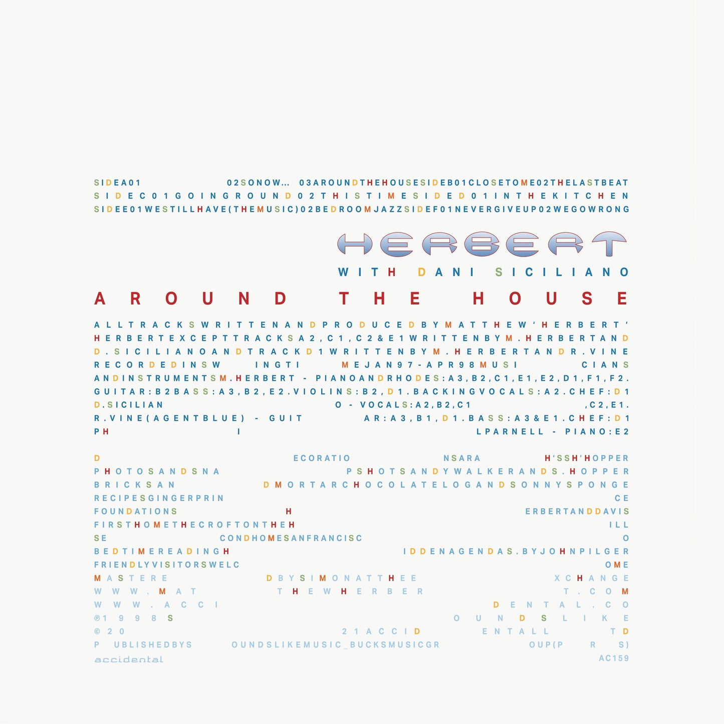 Herbert - Around The House [Triple Vinyl Transparent Blue]