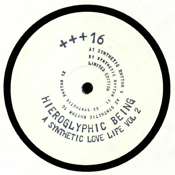 Hieroglyphic Being - A Synthetic Life Vol.2