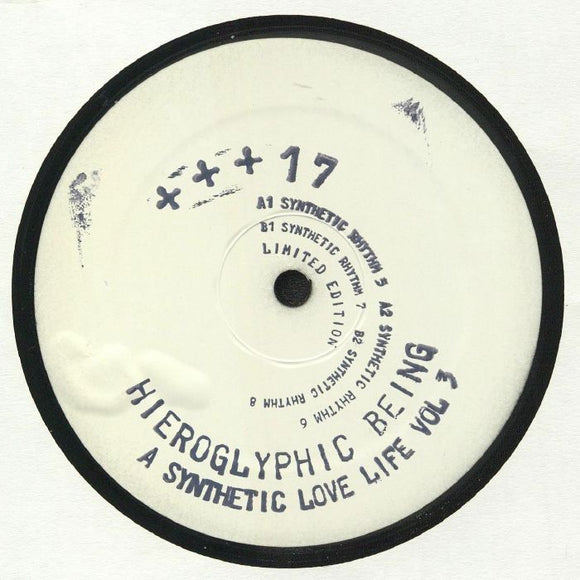 Hieroglyphic Being - A Synthetic Love Life Vol.3