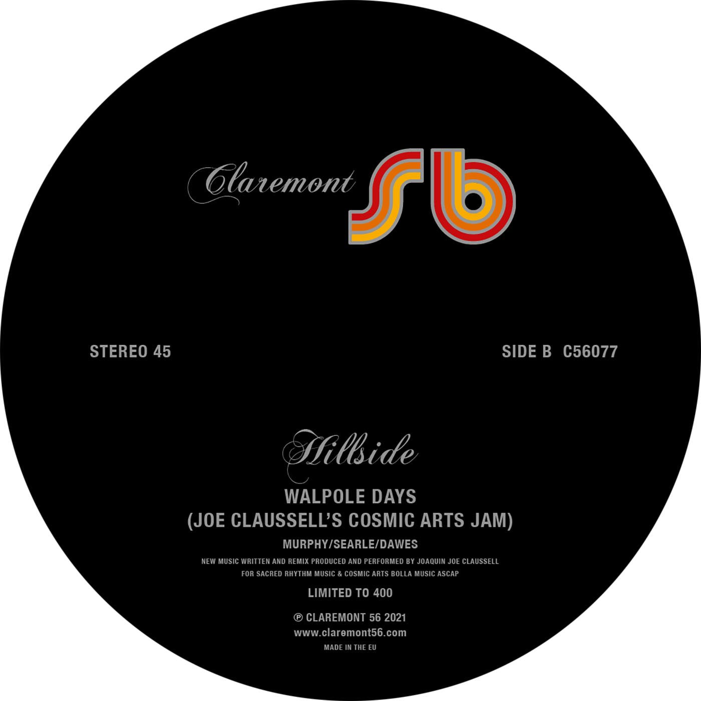 HILLSIDE - Walpole Days (limited 12")