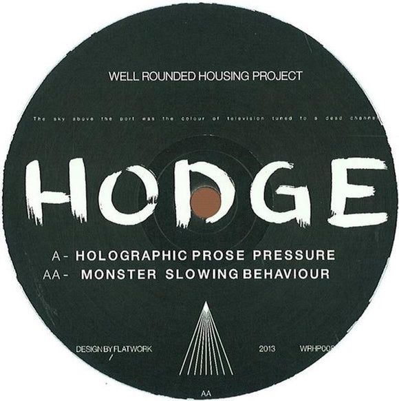 Hodge - Holographic Prose EP