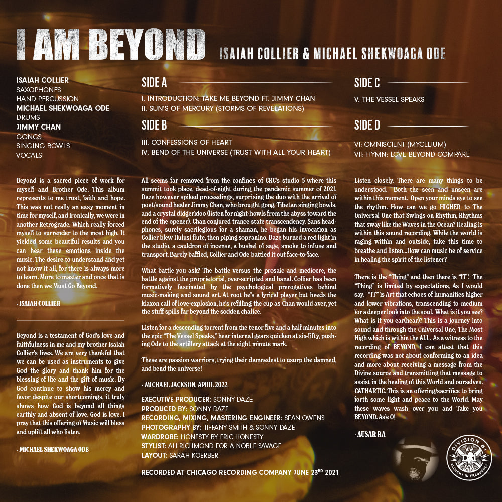 Isaiah Collier & Michael Shekwoaga Ode - I Am Beyond