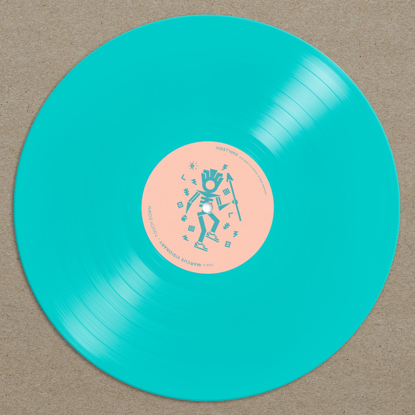 Marcus Visionary (Incl Dodz Remix) 12'' (Turquoise Vinyl)