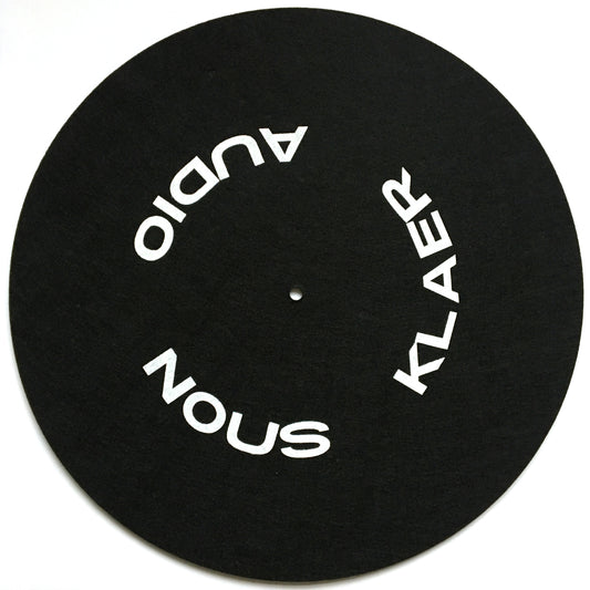 Nous'klaer Audio - Nous'klaer Audio 'Text' Slipmat (Pair)