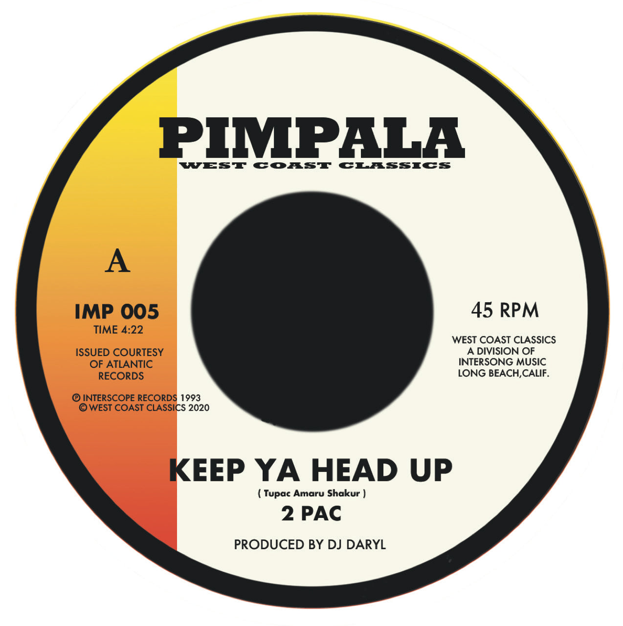 2 PAC / KING TEE - Keep Ya Head Up / King Tee - Played