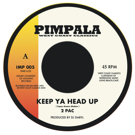 2 PAC / KING TEE - Keep Ya Head Up / King Tee - Played