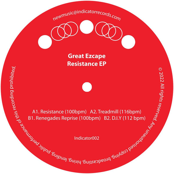 Great Ezcape - Resistance EP