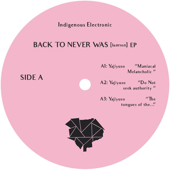 Yajiyuso / Ramtin Niazi - Back To Never Was [Normal] EP [vinyl only]