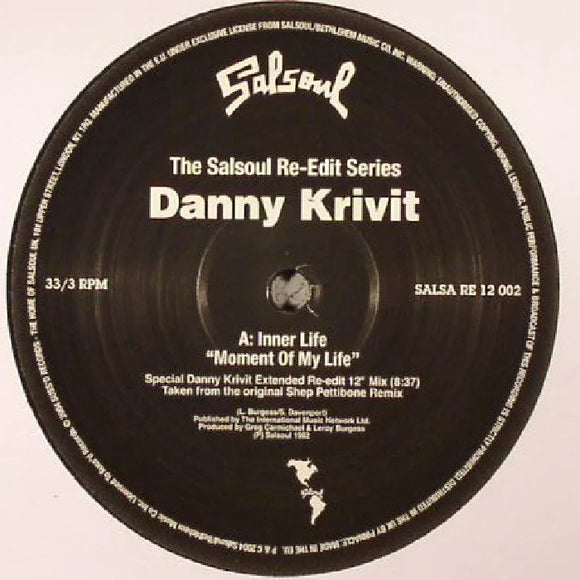 INNER LIFE / THE SALSOUL ORCHESTRA - The Salsoul Re-Edit Series: Danny Krivit