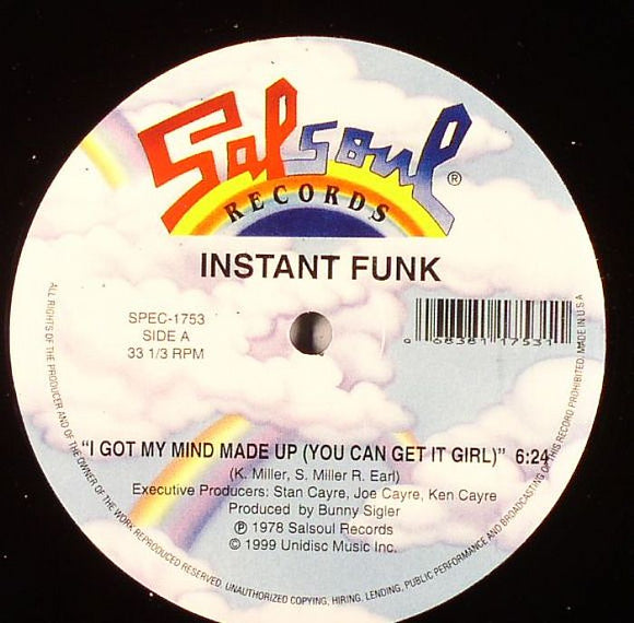 INSTANT FUNK - I Got My Mind Made Up (You Can Get Girl)
