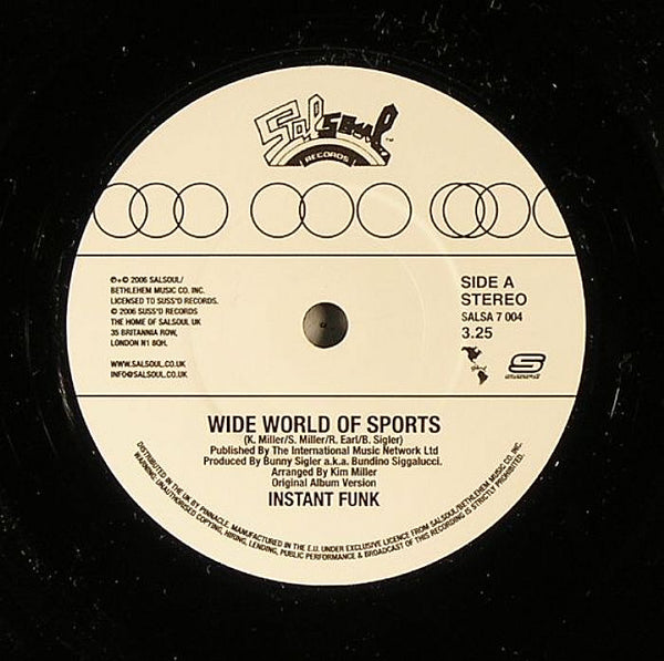 INSTANT FUNK - Wide World Of Sports – Horizons Music