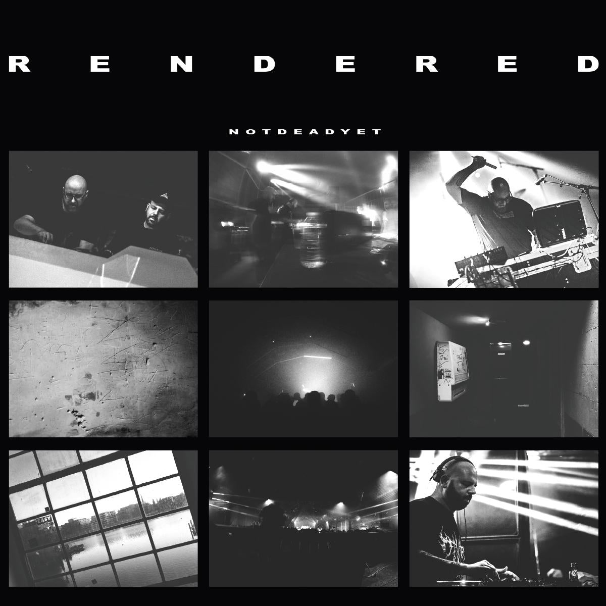 RENDERED - NOTDEADYET [clear vinyl / printed sleeve / incl. insert]