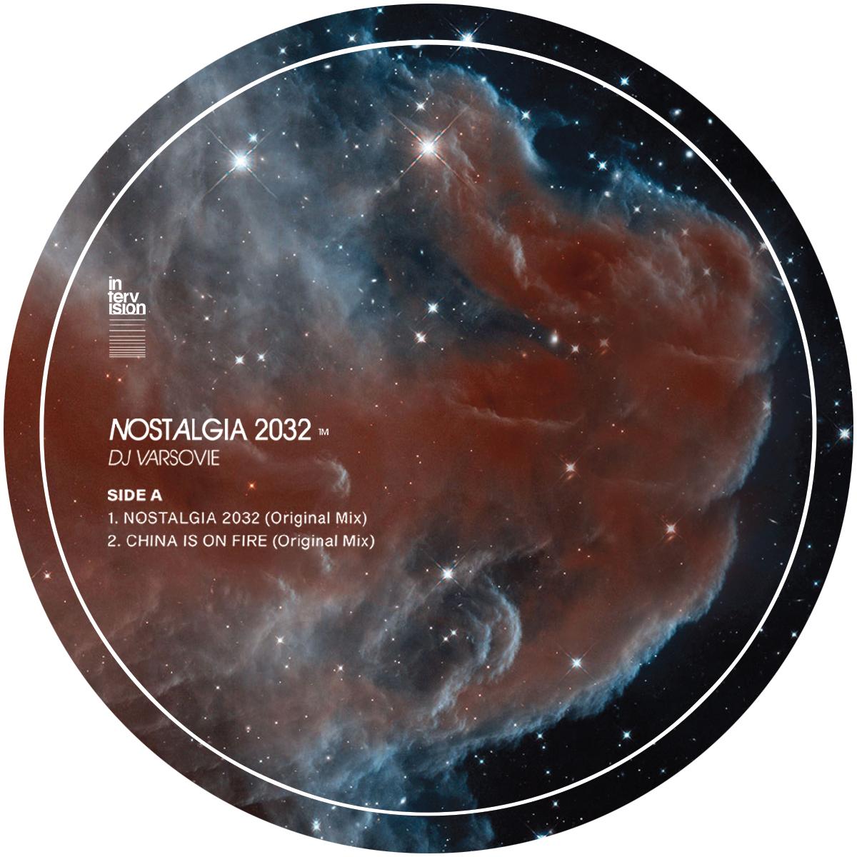 DJ Varsovie - Nostalgia 2032 [transparent blue vinyl / stickered sleeve]
