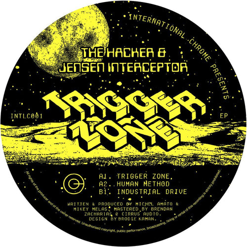 The Hacker & Jensen Interceptor - Trigger Zone EP [stickered sleeve]