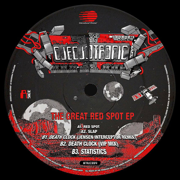 Djedjotronic - The Great Red Spot [clear red vinyl]