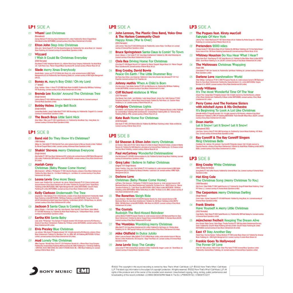 Various Artists - NOW That's What I Call Christmas [3LP RED Set]