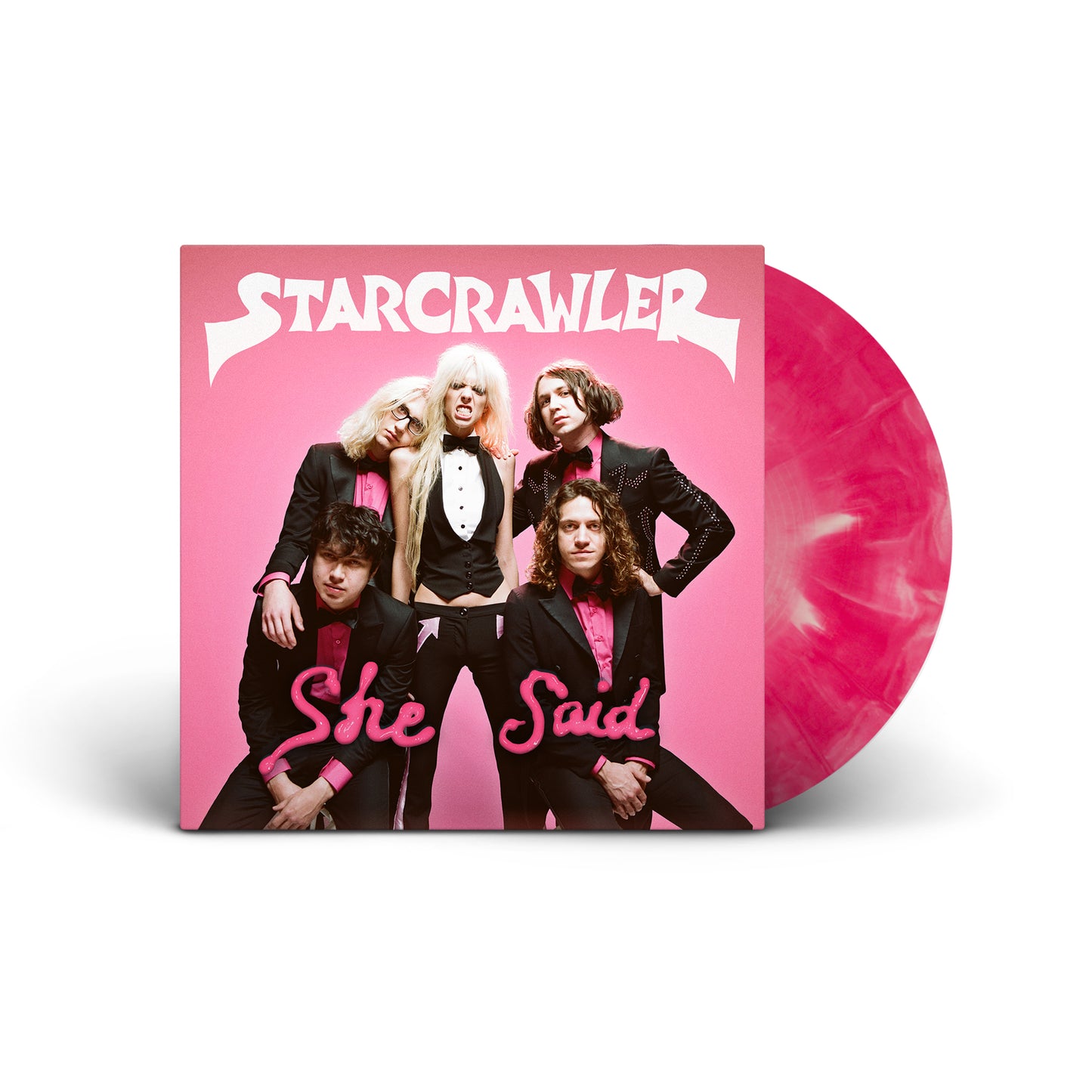 Starcrawler - She Said [Limited Edition Pink Marble Vinyl]