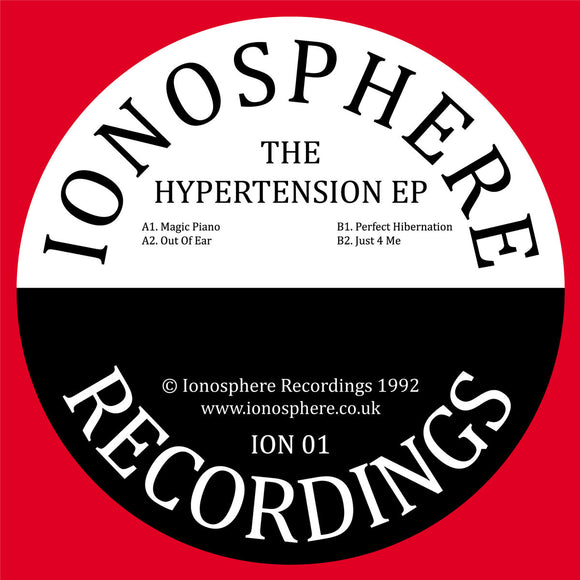 Ionosphere - The Hypertension EP (1 per customer)