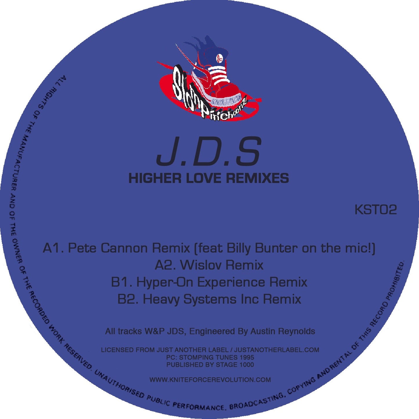 JDS - Higher Love Remixed EP