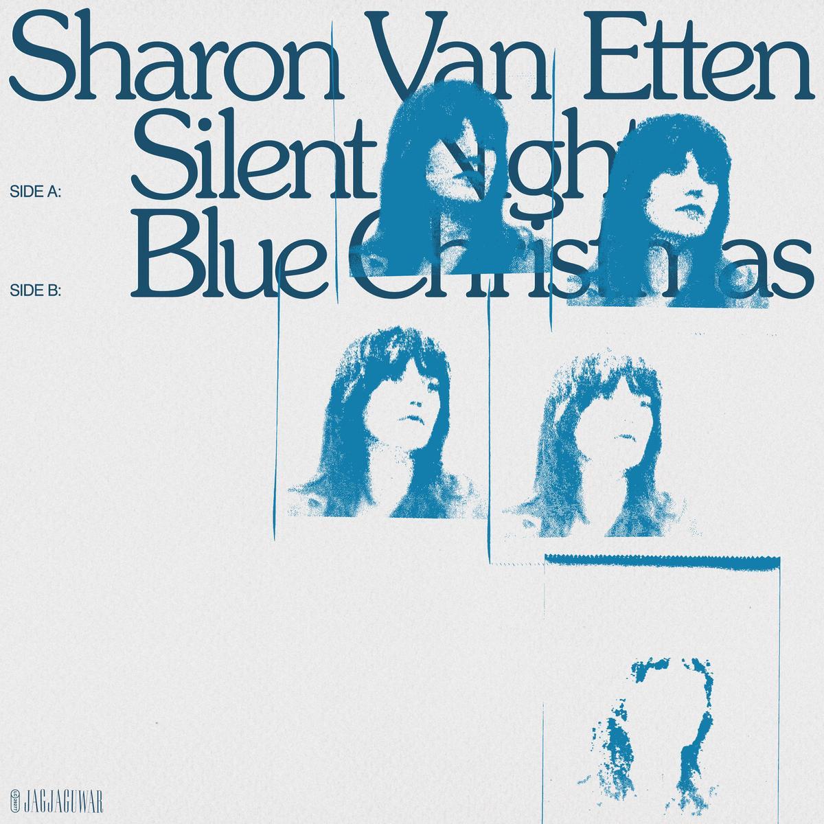 Sharon Van Etten - Silent Night b/w Blue Christmas [7" Clear Blue Vinyl]