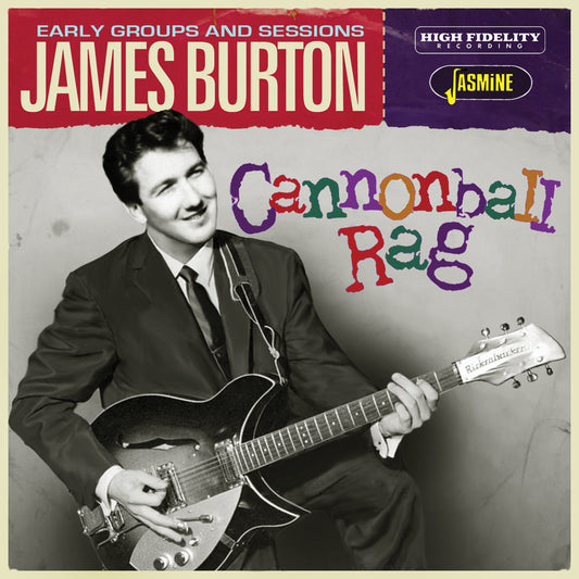 JAMES BURTON - CANNONBALL RAG EARLY GROUPS AND SESSIONS