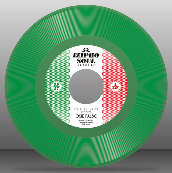 OSIE FALBO - THIS IS REAL / WHAT YOU DO TO ME (Limited edition 300 copies in translucent green vinyl)