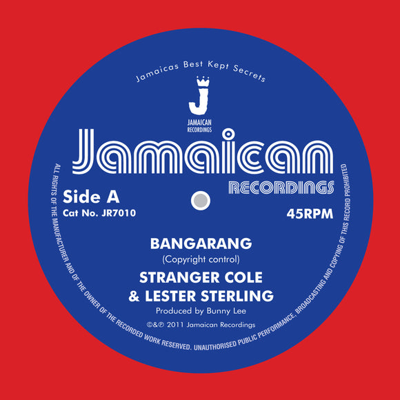 Stranger Cole & Lester Sterling - Bangarang