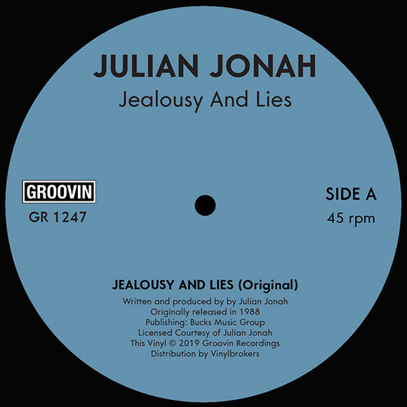 JULIAN JONAH - JEALOUSY AND LIES