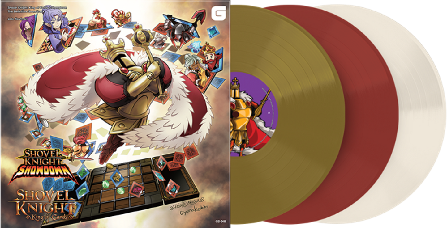 Jake Kaufman - Shovel Knight King of Cards + Showdown - The Definitive Soundtrack [3LP]