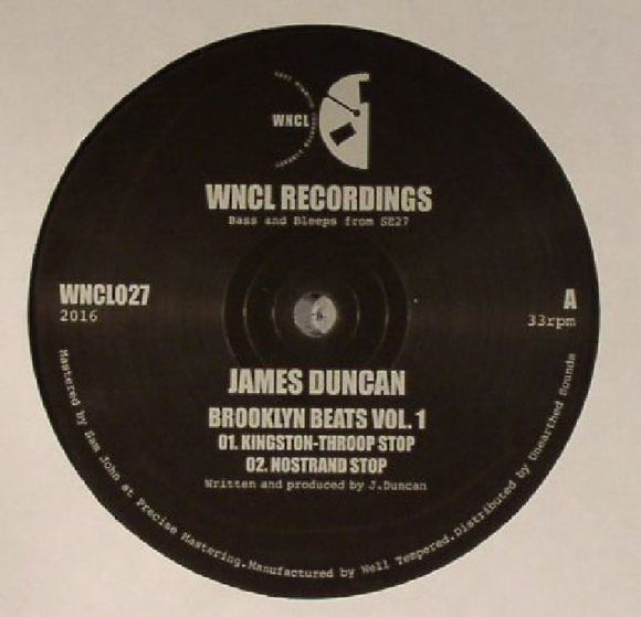 James Duncan - Brooklyn Beats Vol.1