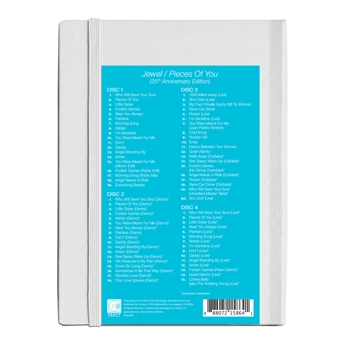 Jewel Pieces Of You (25th Anniversary Deluxe Edition) [CD4]