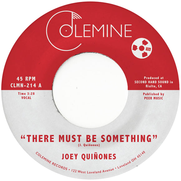 Joey Quiñones - There Must Be Something / Love Me Like You Used To [Black Vinyl]