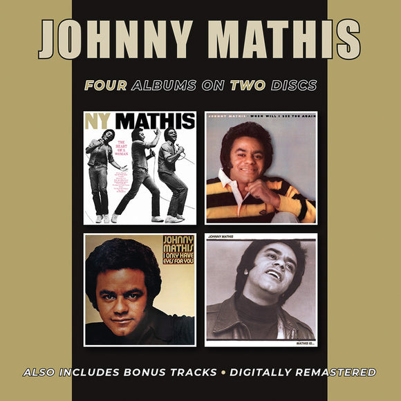 Johnny Mathis - The Heart Of A Woman + Bonus Tracks/When Will I See You Again/I Only Have Eyes For You/Mathis Is