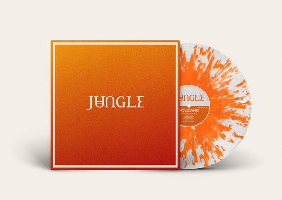 Jungle - Volcano [Heavy Splatter transparent and Orange Vinyl]