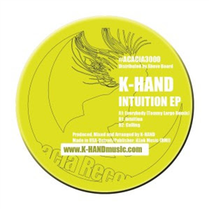 K-Hand - Intuition EP (Tommy Largo Remix) [Repress]