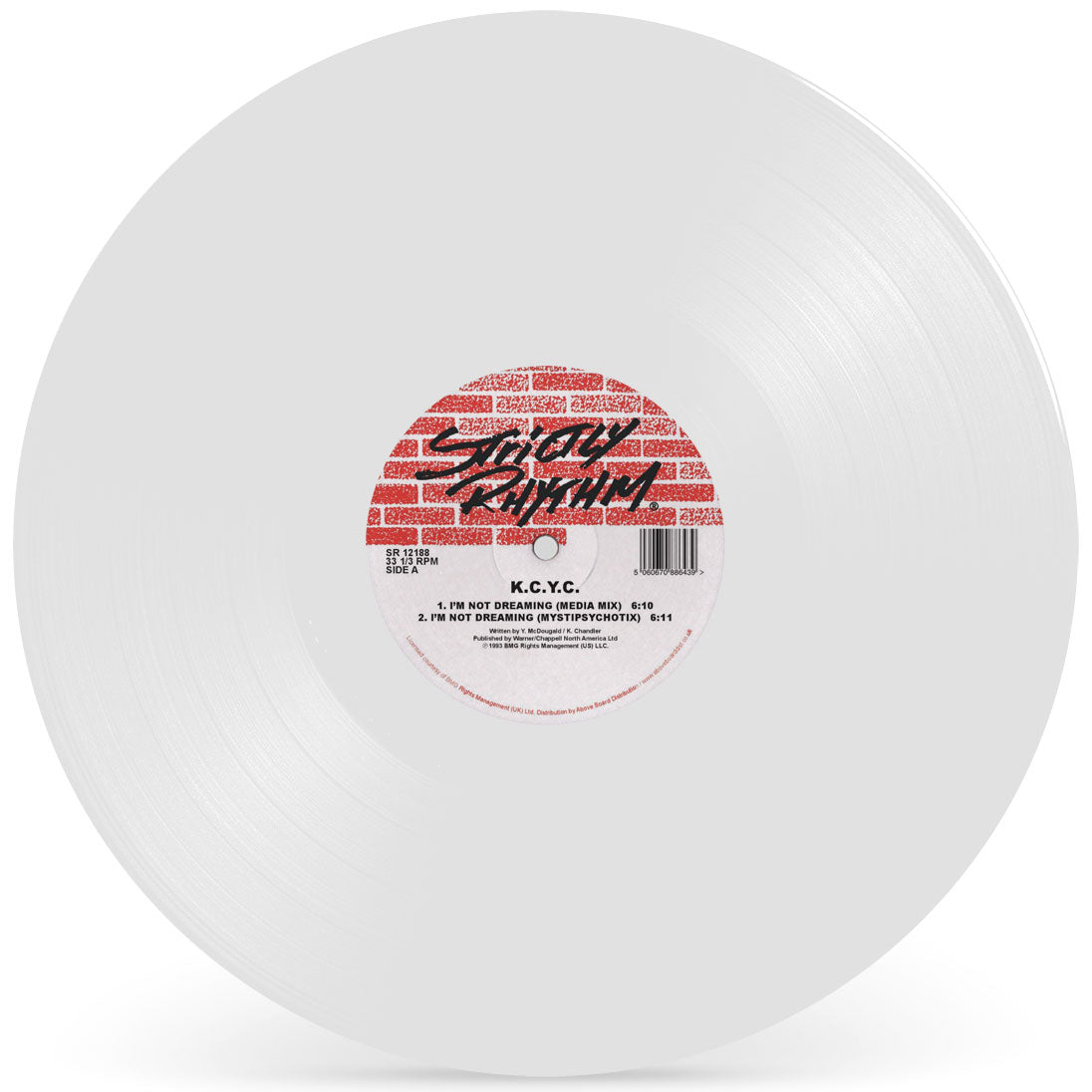 KCYC - I'm Not Dreaming / Side By Side (White Vinyl Repress)