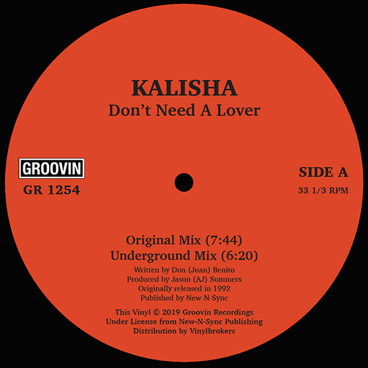 KALISHA - DONT NEED A LOVER