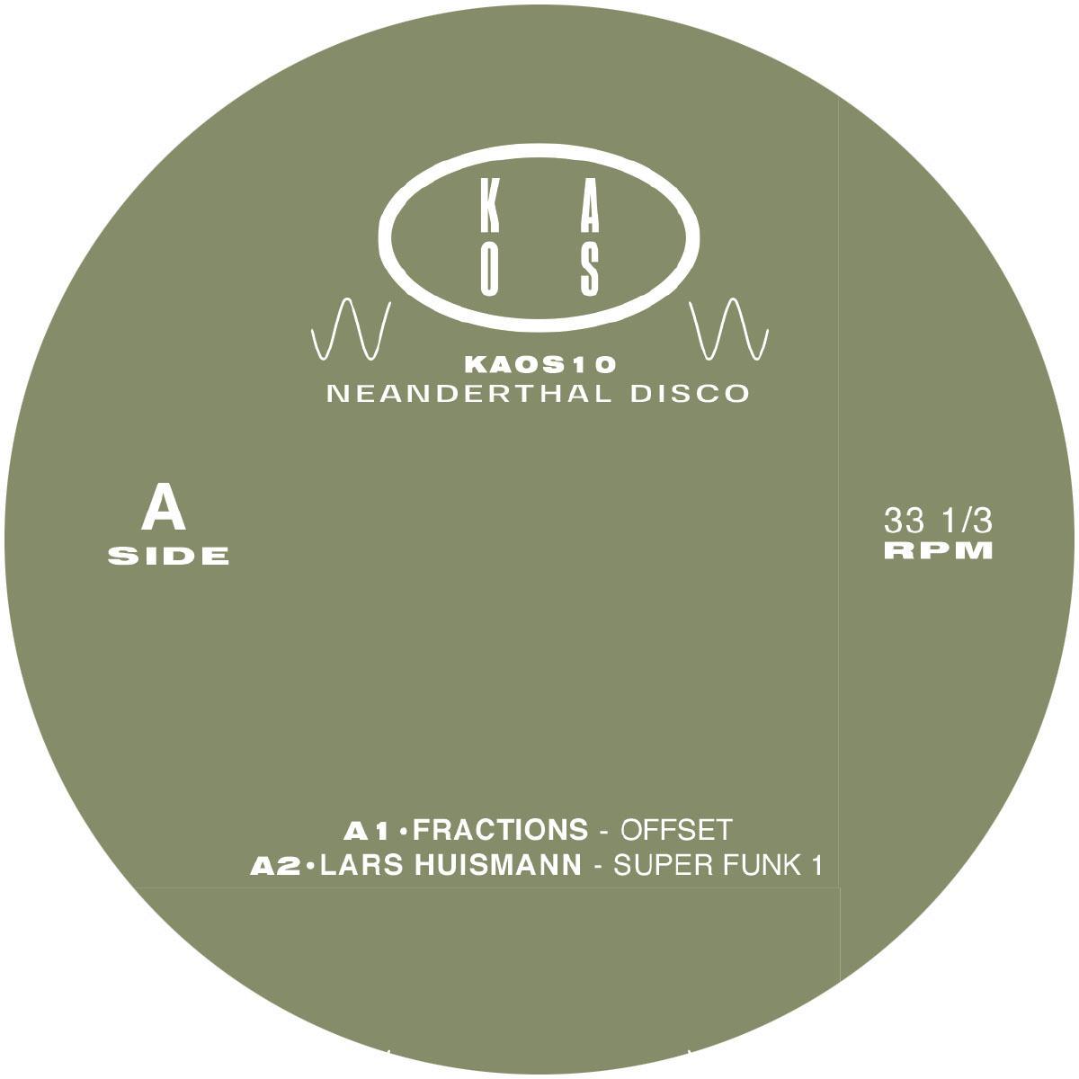 Various Artists - Neanderthal Disco [label sleeve]