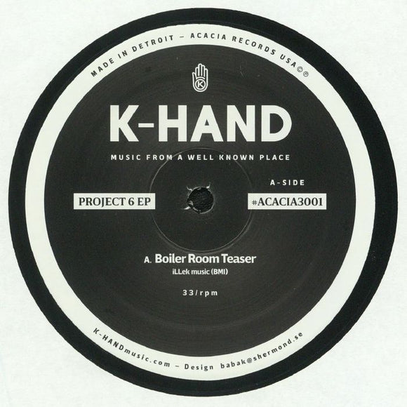 K HAND - Project 6 EP