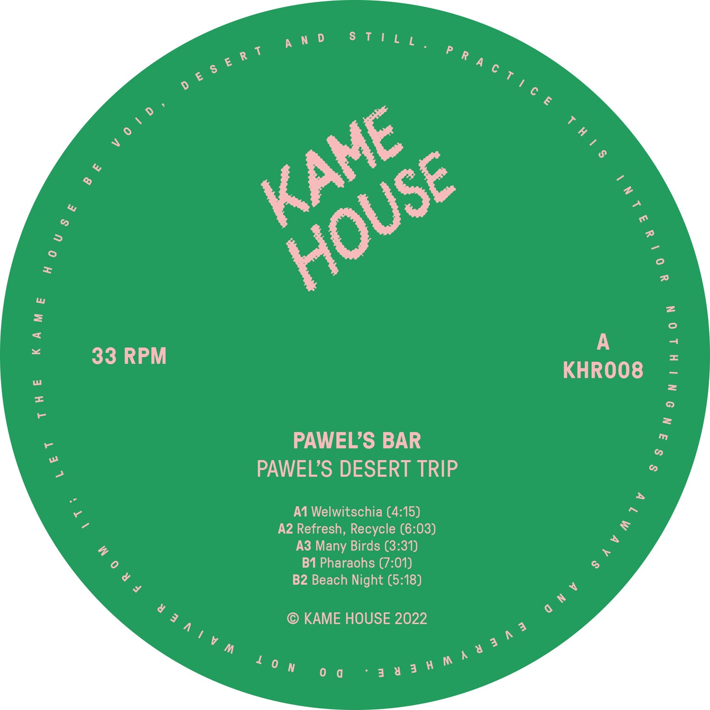 Pawel’s Bar - Pawel’s Desert Trip