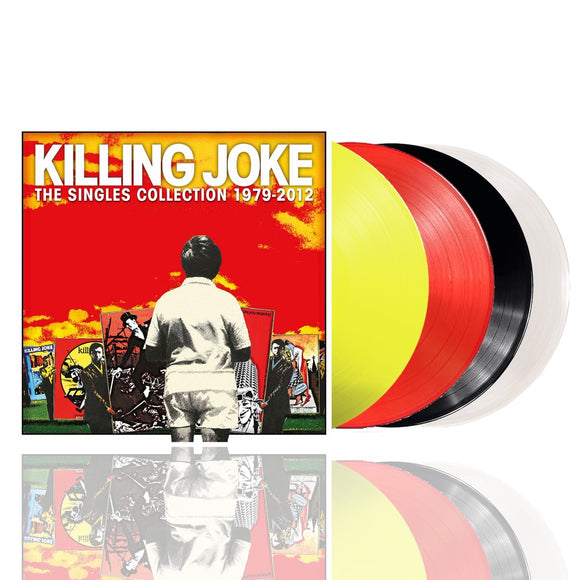 KILLING JOKE - THE SINGLES COLLCECTION: 1979 2012 [4LP DELUXE GATEFOLD SET COLOUR VINYL]