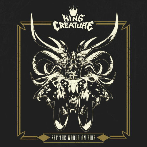 KING CREATURE - SET THE WORLD ON FIRE [Gold Vinyl]